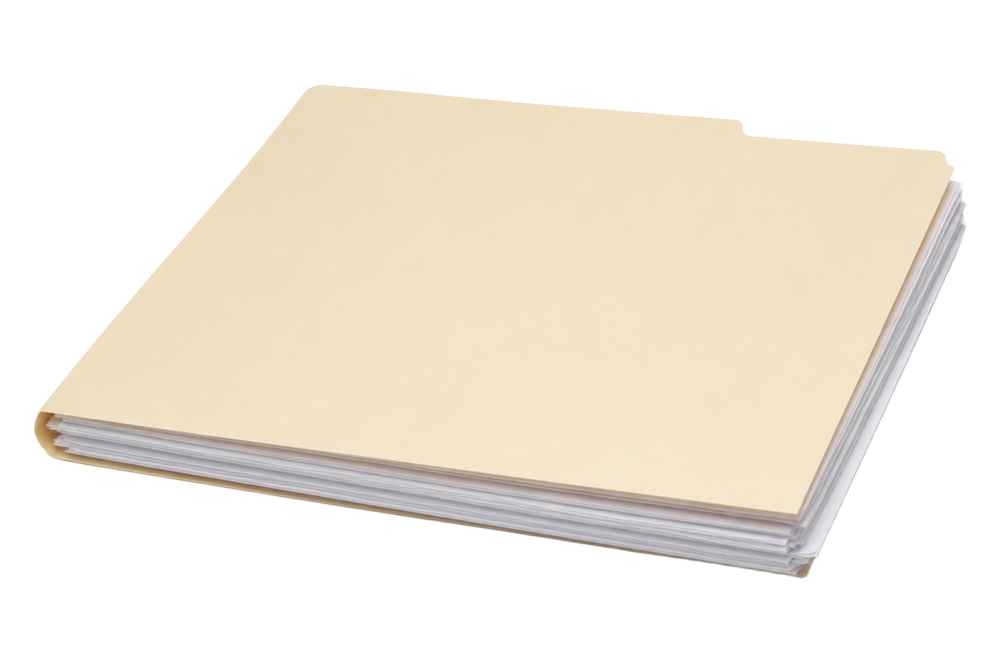 The printed progress report folder resting on Dr. Mira's desk